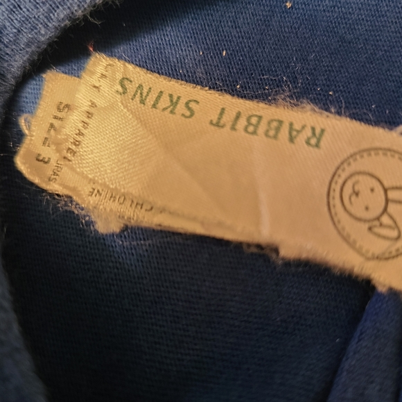 Blue "Birthday Shark" short sleeved tee shirt - Picture 2 of 2